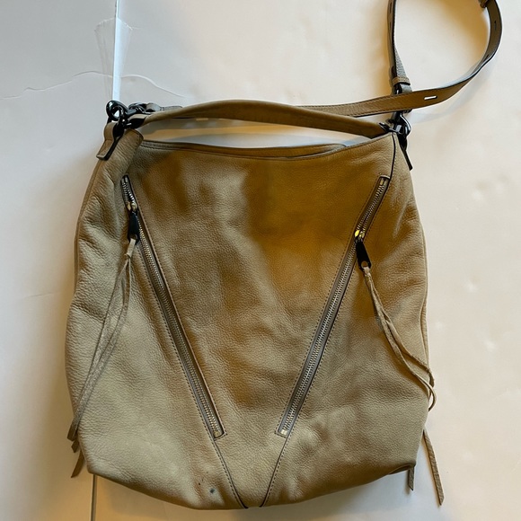 Rebecca Minkoff Tan Hobo Shoulder Bag - Picture 2 of 10